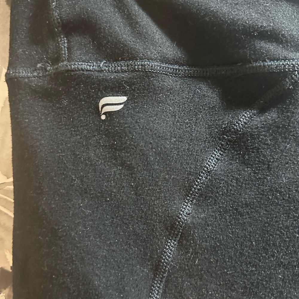 Fabletics PowerHold Black Leggings XL - Picture 2 of 6